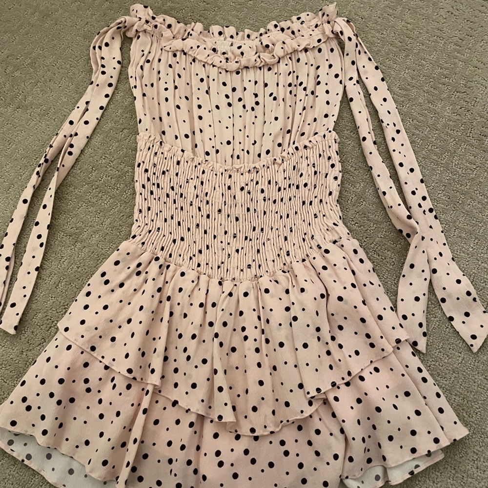 Polka Dot Dress Romper